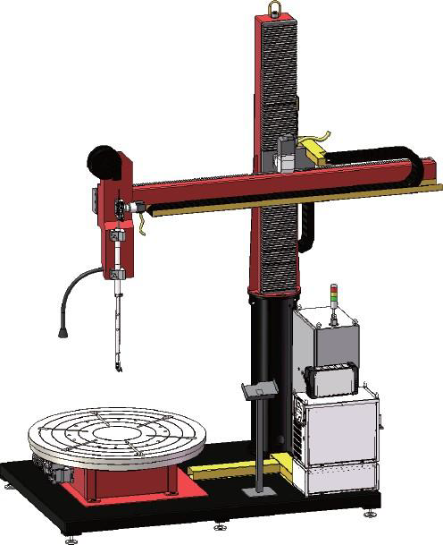 Vertical Compact Surfacing Welding Workstation